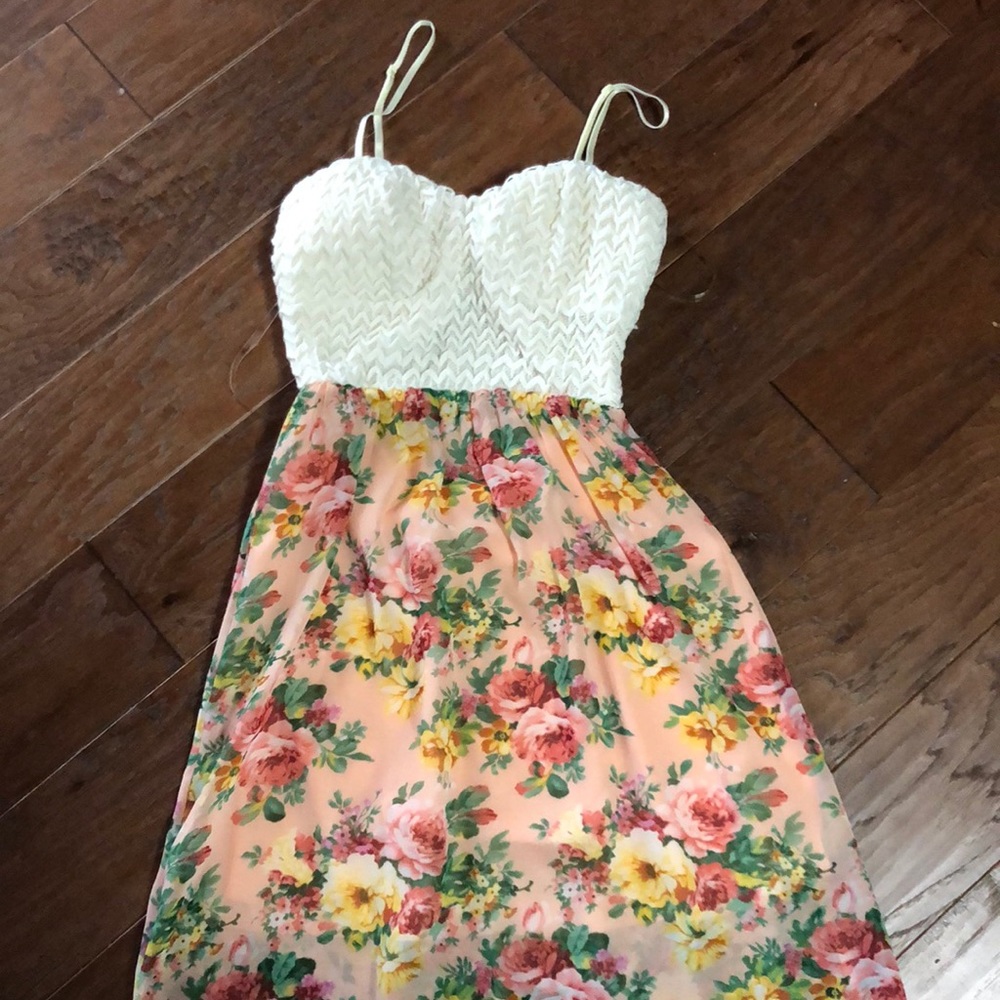Floor length dress